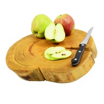 Unique Rustic cutting board Chopping Wooden butcher block cheese pastry slice - £11.07 GBP+