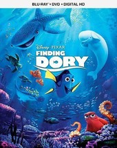 Finding Dory (Blu-Ray DVD +Digital) Disney Pixar Family Animation Movie New - £11.24 GBP
