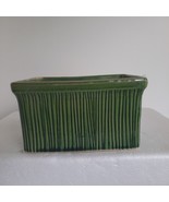 Green Vintage Planter Marked USA - £11.99 GBP