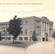 Harlan Paine Auditorium State Hospital Grafton Massachusetts Postcard Vi... - $11.95