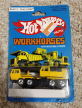 Vintage 1981 Hot Wheels Workhorses CONSTRUCTION CRANE #3254 1:64 Diecast... - $99.00
