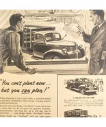 1947 Dodge Job Rated Trucks For Farming Advertisement Automobilia Farms ... - $27.28 CAD