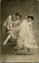 Vtg Postcard UDB Can Dancers Cancan Frou Mid Kick Dancing Girls UNP - £7.90 GBP