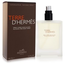 Terre D&#39;Hermes by Hermes Body Spray (Alcohol Free) 3.3 oz for Men - $75.00