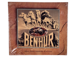 Ben-Hur 1994 35th Anniversary Deluxe Letterbox Edition 2-Tape VHS SEALED 1994 - £5.41 GBP
