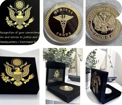 Us Army Medical Corps Challenge Coin Us. New! Fast Shipping! Usa Amy - £22.45 GBP