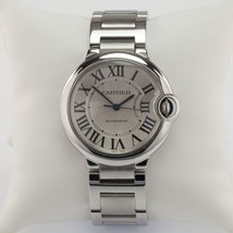 Cartier Ballon Bleu Women&#39;s Automatic Watch Stainless Steel 3284 - £3,726.57 GBP