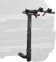 Ikuram R 2 Bike Rack Double Foldable Hitch Mount Rack For Cars, Trucks, ... - $95.95
