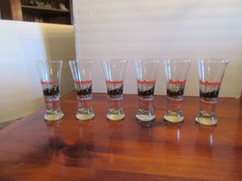 Six 1989 Budweiser Clydesdale Pilsner Glasses - $23.38