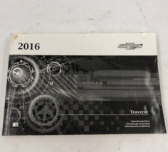 2016 Chevrolet Traverse Owners Manual OEM B04B06005 - £25.01 GBP