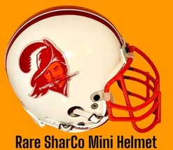 Tampa Bay Buccaneers Bucco Bruce Vintage Authentic Sharco Mini Football Helmet - £63.28 GBP