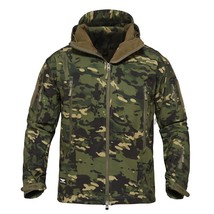  Jacket Men  Combat Cargo Waterproof  Windbreakers Autumn Winter Warm Hi Clothin - £111.54 GBP