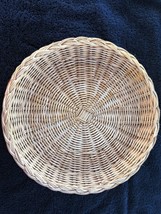 9 Wicker Bamboo Plate Holders - $25.00