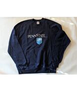 Sweat À Col Roulé Vintage Penn State 1855 Nittany Lions Bleu USA Jerzees XL - $616.98 MXN