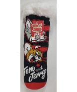 Tom &amp; Jerry Women&#39;s Sherpa Lined Non-Slip Slipper Socks Multicolor One Size - $343.37 MXN