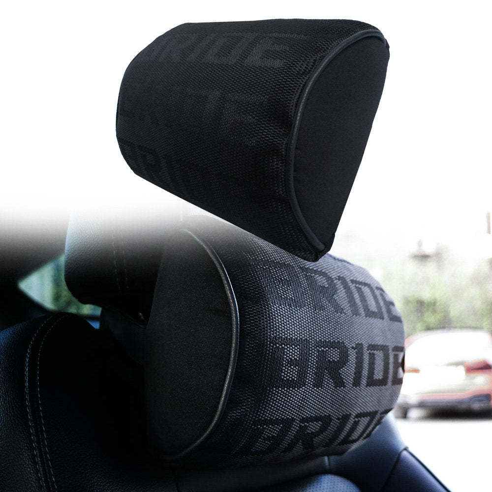 Primary image for Brand New 1PCS JDM Bride Black Gradation Neck Headrest pillow Fabric Racing Seat