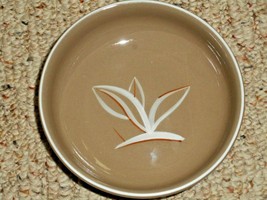 Winfield Desert Dawn Bowl Coupe Cereal Soup 4 7/8&quot; Brown White Flower - £7.81 GBP