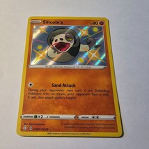 Pokémon TCG Silicobra SV070/SV122 Shining Fates Shiny Vault Rare Near Mint - $2.75