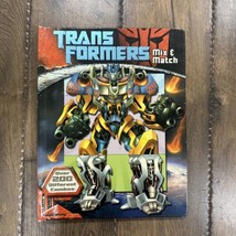 Transformers Mix &amp; Match Book  by David Roe 2007 Collectible 200 Combinations - £13.80 GBP