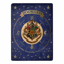 Harry Potter House of Hogwarts 46 X 60 Silk Touch Throw Blue - £35.95 GBP