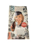 1953 Coca Cola Calendar U.S Navy Woman Drinking Coke September October V... - $105.74 CAD