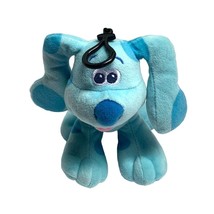 Blue Clues Plush Stuffed Dog Toy Keychain Zipper Pocket 7 in Tall x 7 in Length - £11.69 GBP