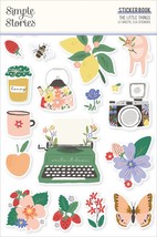 Simple Stories Sticker Book 12/Sheets-The Little Things, 516/Pkg TLT20221 - $17.82