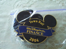 NIP/DISNEY/WALT Disney WORLD/TOWN Hall FINANCE/LANYARD/ID HOLDER/PASS Holder - $40.00