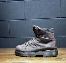 Dr. Martens Ironbridge Brown Leather Soft Toe Work Boots Men’s Sz 12 - £51.09 GBP
