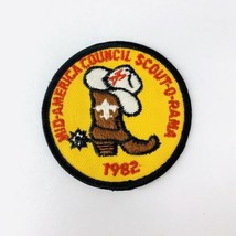 Vintage BSA Boy Scouts of America Patch Mid America Council 1982 Scout O... - £5.19 GBP