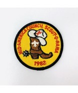 Vintage BSA Boy Scouts of America Patch Mid America Council 1982 Scout O... - £5.20 GBP