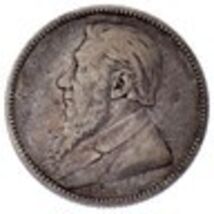 1894 South Africa Shilling Coin (VF) Very Fine KM# 5 - $119.33