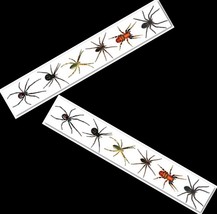 Gothic Realistic SPIDERS FRIGHT TAPE Creepy Border Spider-man Party Deco... - $2.82