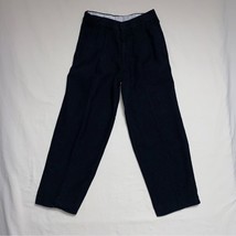 Black Linen Preppy Boy’s Dress Pants Formal School or play - $13.86