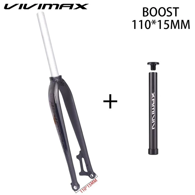 VIVIMAX MTB Bicycle Fork Boost 26 27.5 29 Thru Axle 15*110mm Front Fork  All-Alu - £202.98 GBP