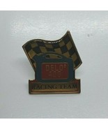 Vintage Delo 400 Racing Team With Checkered Flag 1&quot; Lapel Hat Pin - €3,86 EUR