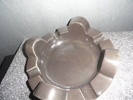 Gurkha Black Ceramic Large Size Cigar Ashtray 10" Diameter image 9