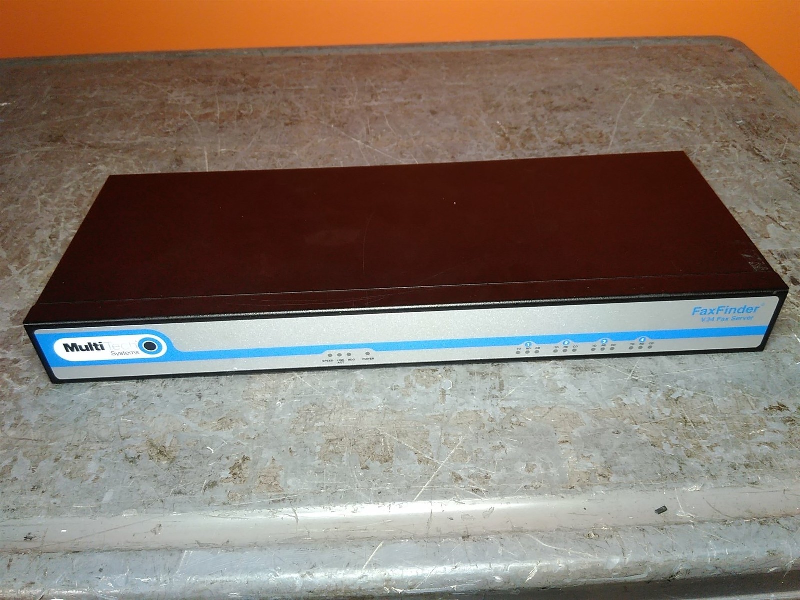 MultiTech FaxFinder FF440 V.34 Fax Server NO CF NO Power Adapter - $285.00