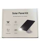 5V Solar Panel Charger IP65 Waterproof Power Supply 360 Degree for Camer... - $559.59 MXN