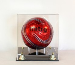 Soccer ball display case FIFA World Cup 85% UV filtering acrylic football - $41.33