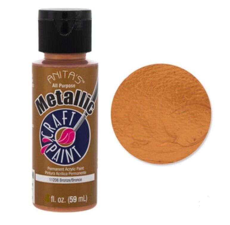 Anita's All Purpose Metallic Permanent Acrylic Craft Paint, 11408