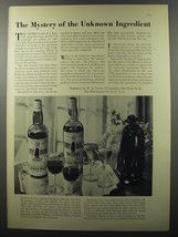 1953 Sandeman Port and Sherry Ad - The mystery of the unknown ingredient - £14.78 GBP