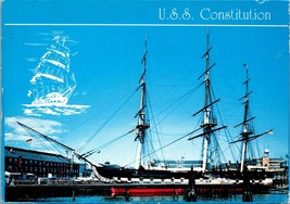 U.S.S. Constitution Navy Yard Boston MA Postcard PC205 - £3.90 GBP
