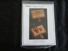 Dames of the Needle MARYLAND HORNBOOK Cross Stitch PATTERN ONLY - $10.00