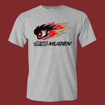 Mugen Power Racing Tuner Logo Men&#39;s Grey T-Shirt Size S-5XL - £11.08 GBP+