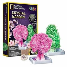 NATIONAL GEOGRAPHIC Crystal Garden – Grow 3 Trees in 6 Hours Learning Gu... - $21.67