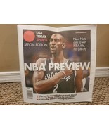 2013 USA Today Sports NBA Preview Kevin Garnett Cover Brooklyn Nets - $14.99