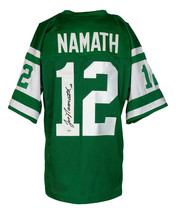 Joe Namath New York Signed Green Football Jersey PSA/DNA Hologram - £266.39 GBP