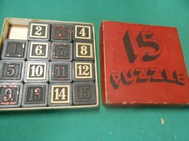Great Collectible Vintage 15 PUZZLE in Box - $15.43