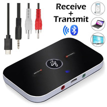 Bluetooth Transmitter &amp; Receiver Wireless Adapter For Home Stereos/Speakers - £22.37 GBP